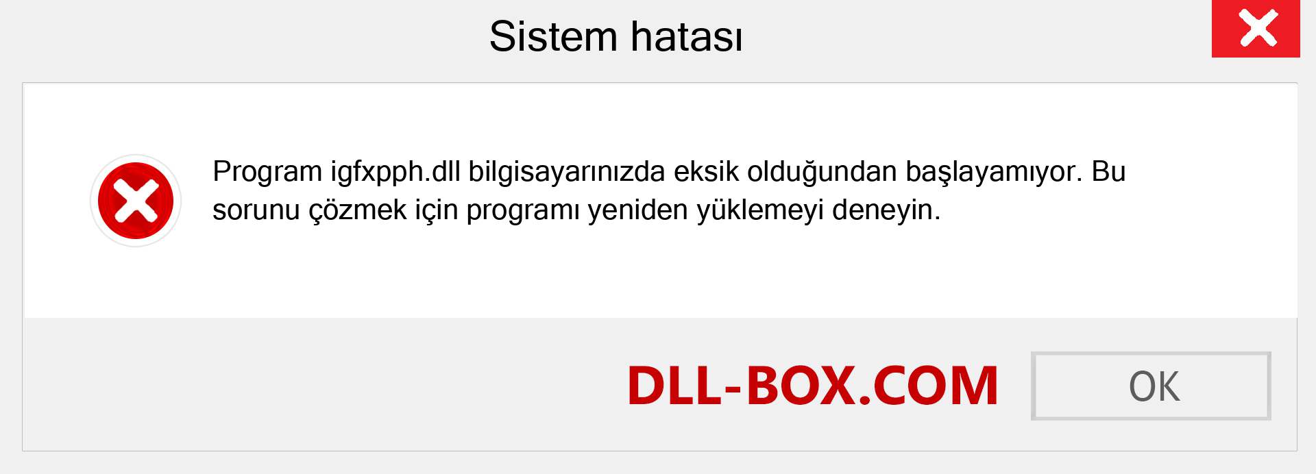 igfxpph.dll dosyası eksik mi? Windows 7, 8, 10 için İndirin - Windows'ta igfxpph dll Eksik Hatasını Düzeltin, fotoğraflar, resimler